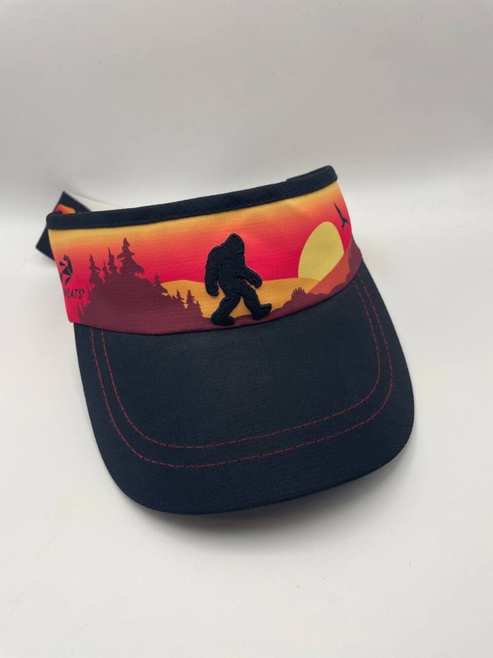 HEADSWEATS Bigfoot Sunset Running Visor - Gorpcore athleisure one size hat